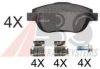 A.B.S. 37751 OE Brake Pad Set, disc brake